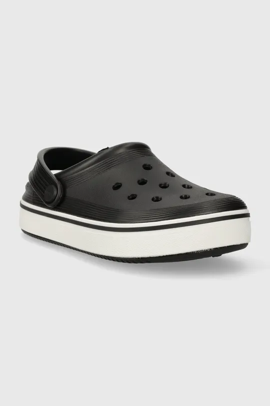 Detské šľapky Crocs CROCBAND CLEAN CLOG čierna