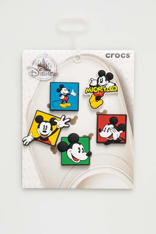πολύχρωμο Κονκάρδες για παιδικά παπούτσια Crocs x Disney 5-pack Παιδικά