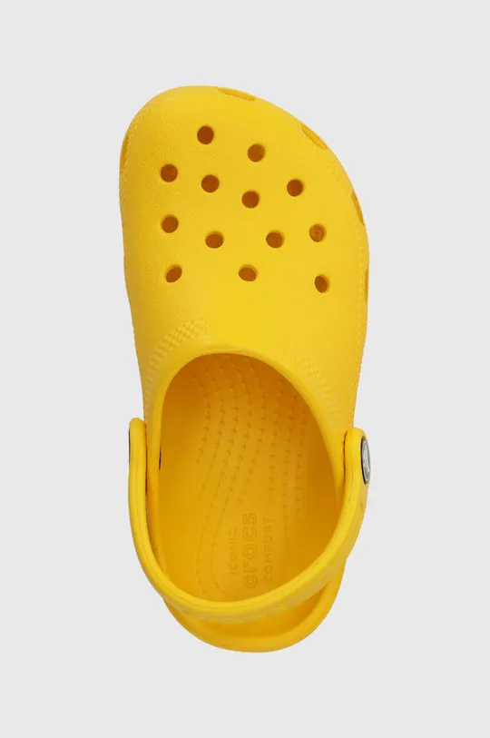 жовтий Дитячі шльопанці Crocs