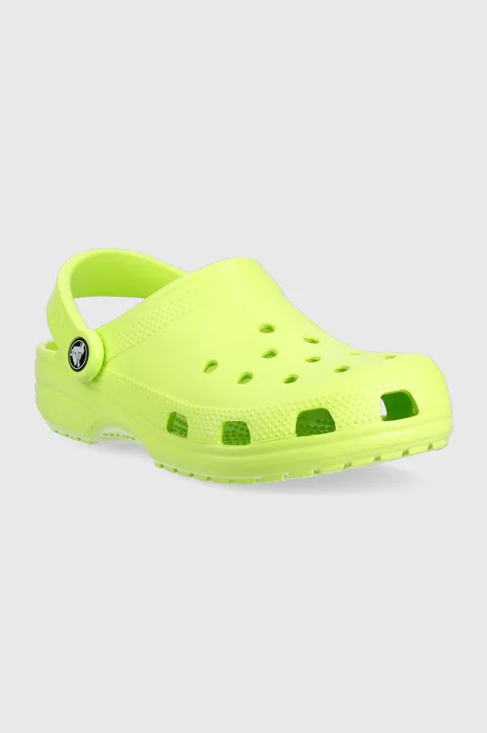 Детские шлепанцы Crocs зелёный