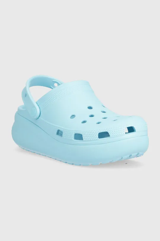 Dětské pantofle Crocs světle modrá