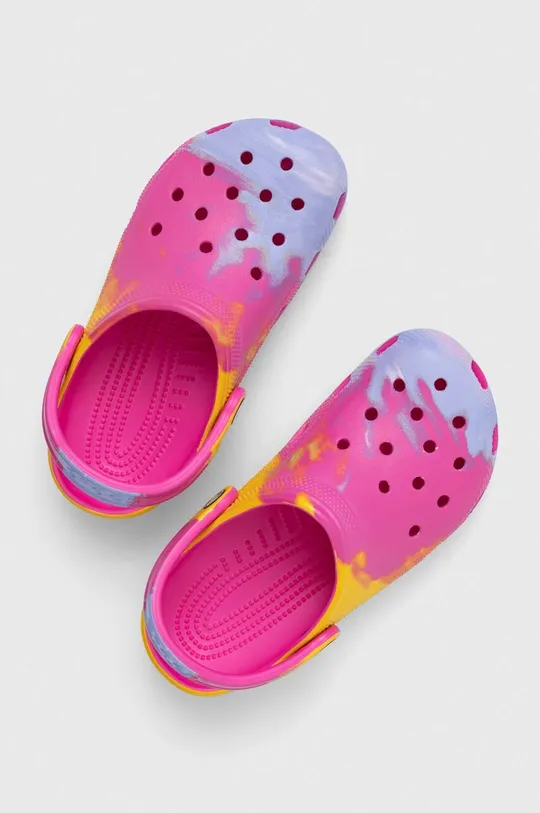 фиолетовой Детские шлепанцы Crocs CLASSIC OMBRE CLOG