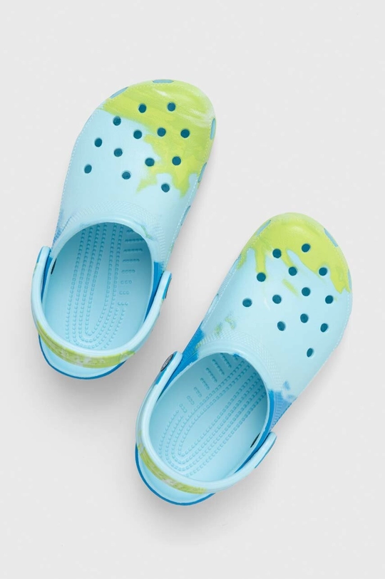 блакитний Дитячі шльопанці Crocs CLASSIC OMBRE CLOG