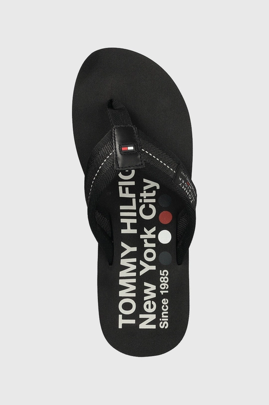 чорний В'єтнамки Tommy Hilfiger FM0FM04410 HILFIGER PATCH BEACH SANDAL