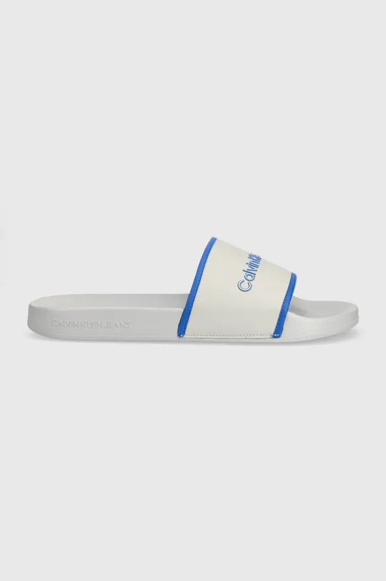 γκρί Παντόφλες Calvin Klein Jeans SLIDE INSTITUTIONAL Ανδρικά