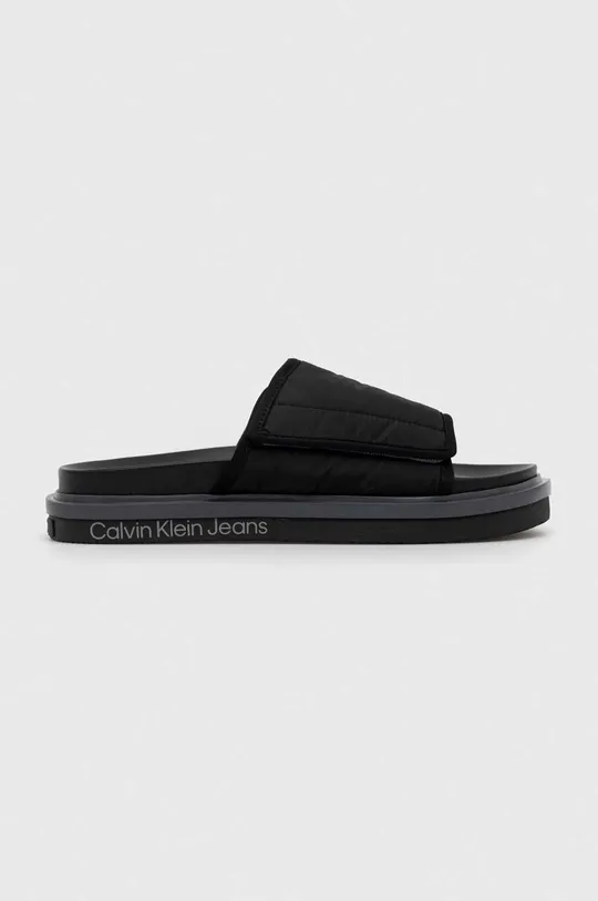 czarny Calvin Klein Jeans klapki SANDAL SOFTNY Męski