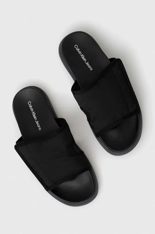 crna Natikače Calvin Klein Jeans SANDAL SOFTNY