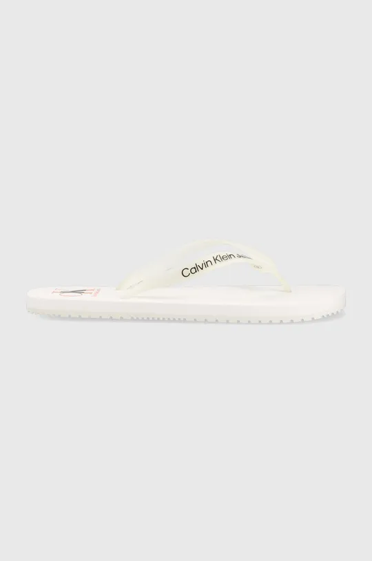 fehér Calvin Klein Jeans flip-flop BEACH SANDAL AOP Férfi