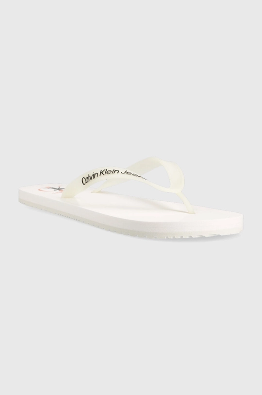 Japanke Calvin Klein Jeans BEACH SANDAL AOP bijela