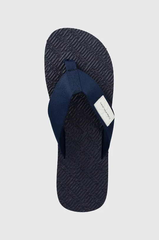 σκούρο μπλε Σαγιονάρες Calvin Klein Jeans BEACH SANDAL WOVEN PATCH