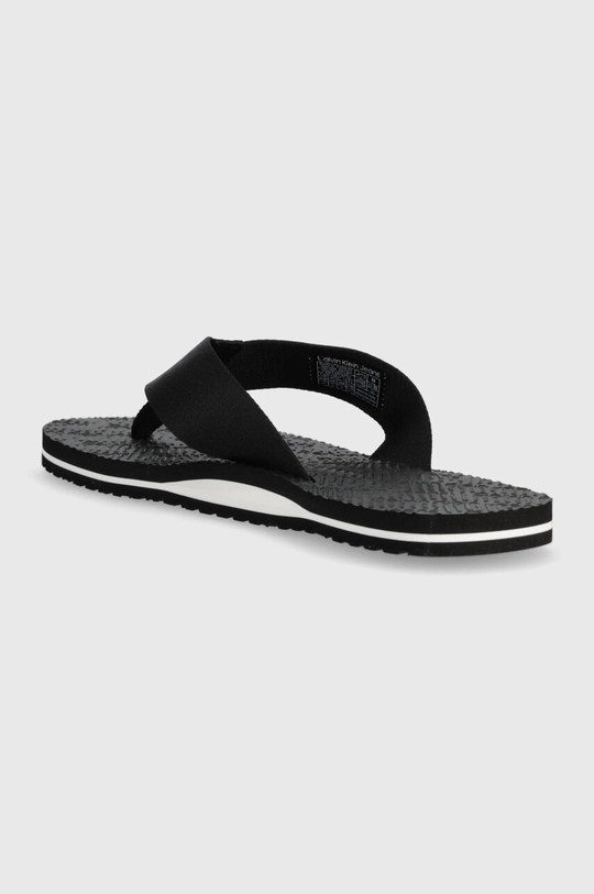 Calvin Klein Jeans flip-flop BEACH SANDAL WOVEN PATCH  Szár: textil Belseje: szintetikus anyag, textil Talp: szintetikus anyag