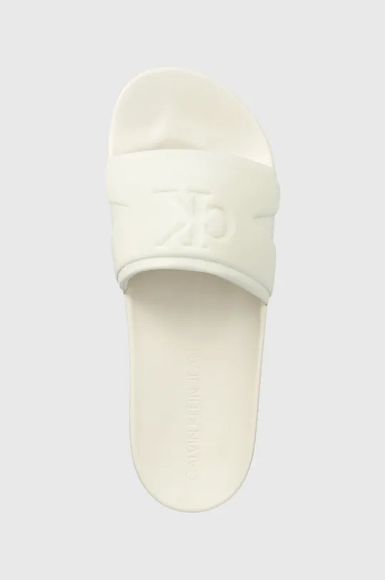 biela Šľapky Calvin Klein Jeans SLIDE HIGH/LOW FREQUENCY