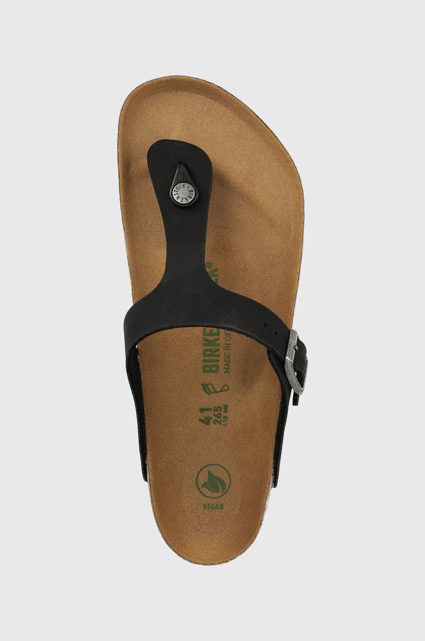 Birkenstock flip flops GIZEH BS men's black color 1020380 at PRM US