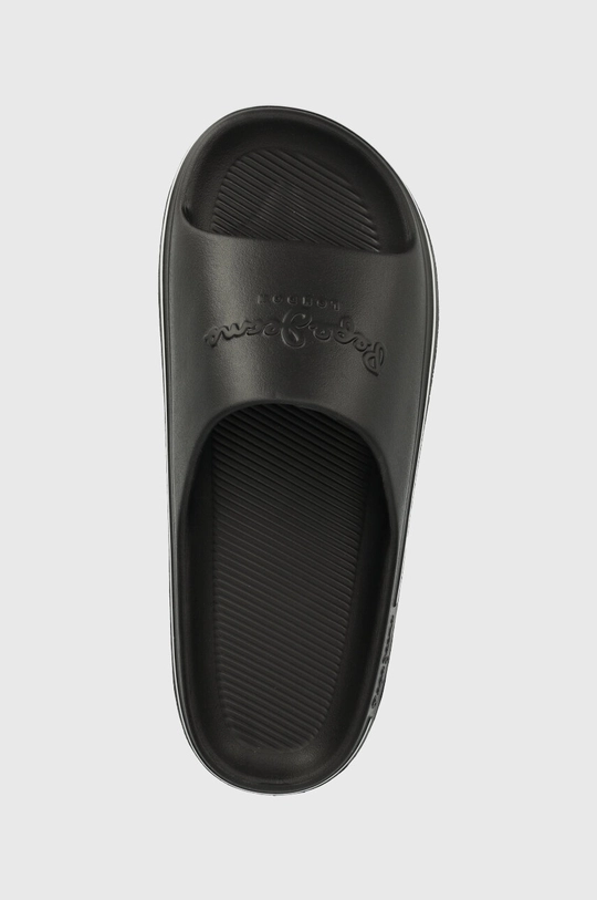 czarny Pepe Jeans klapki BEACH SLIDE