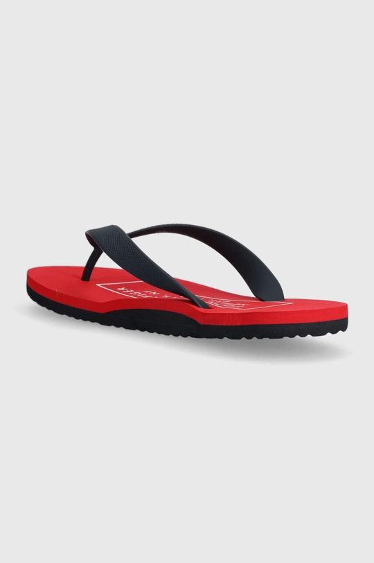 Japanke Tommy Hilfiger RUBBER HILFIGER BEACH SANDAL  Vanjski dio: Sintetički materijal Unutrašnji dio: Sintetički materijal Potplat: Sintetički materijal