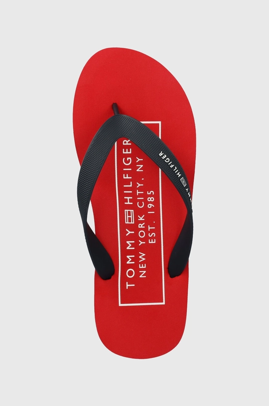 mornarsko plava Japanke Tommy Hilfiger RUBBER HILFIGER BEACH SANDAL