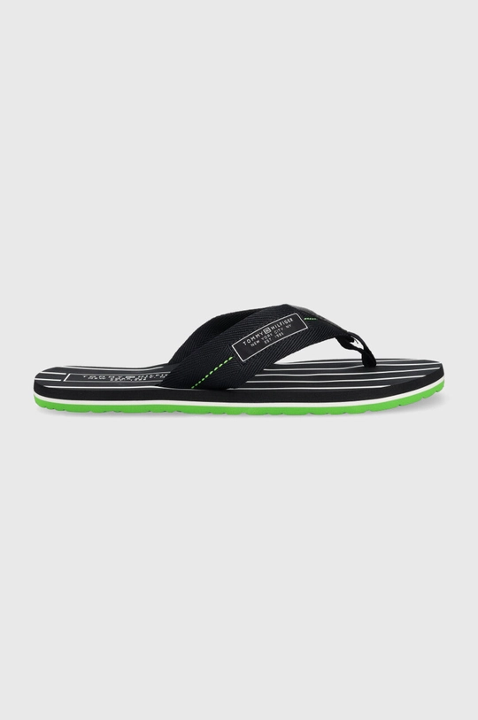 sötétkék Tommy Hilfiger flip-flop PATCH HILFIGER BEACH SANDAL Férfi