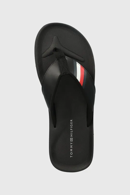 nero Tommy Hilfiger infradito COMFORTABLE PADDED BEACH SANDAL