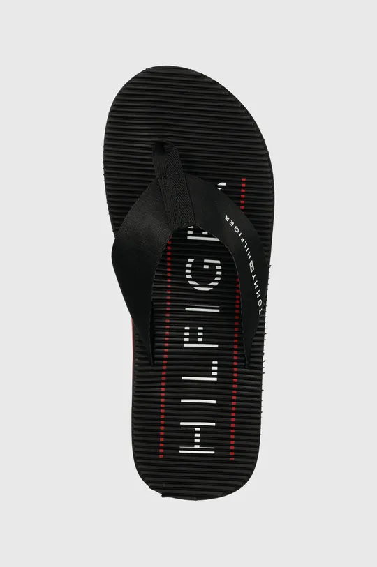 чёрный Вьетнамки Tommy Hilfiger MASSAGE FOOTBED BEACH SANDAL