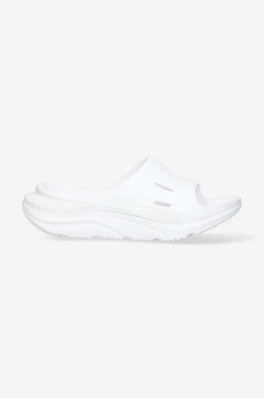 white Hoka One One sliders ORA Recovery slide 3 Men’s