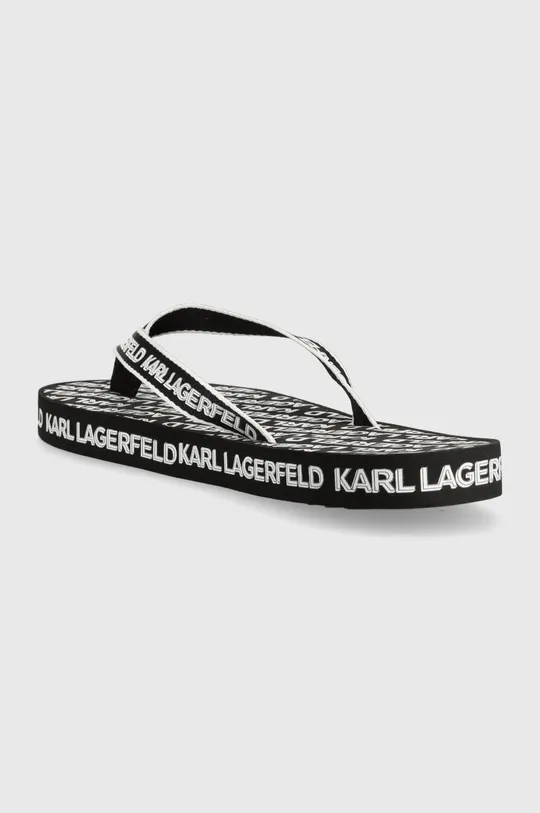 Karl Lagerfeld japonki KOSTA MNS Cholewka: Materiał syntetyczny, Wnętrze: Materiał syntetyczny, Podeszwa: Materiał syntetyczny
