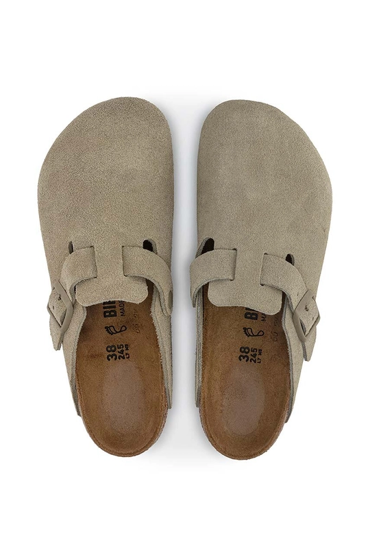 Birkenstock klapki zamszowe Boston Męski