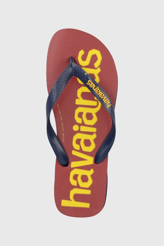 granatowy Havaianas japonki TOP LOGOMANIA