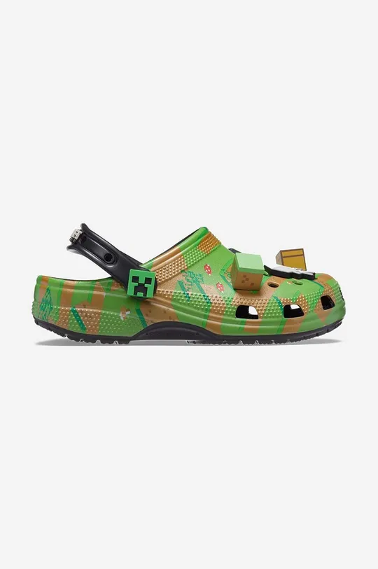 verde Crocs papuci Minecraft Elevated Clog 208472 De bărbați