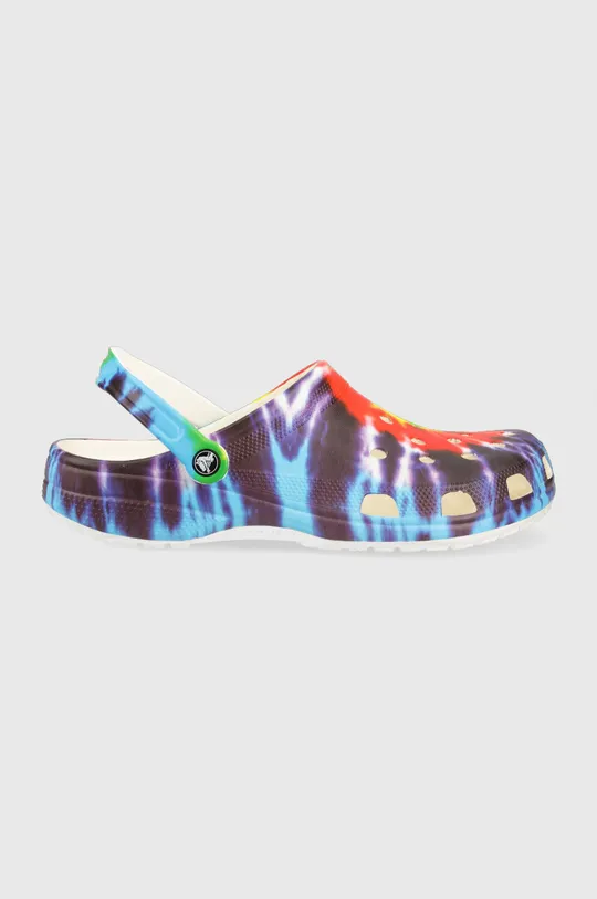 multicolor Crocs klapki Classic Tie Dye Graphic 205453 Męski