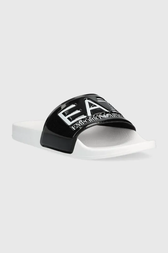 Παντόφλες EA7 Emporio Armani μαύρο