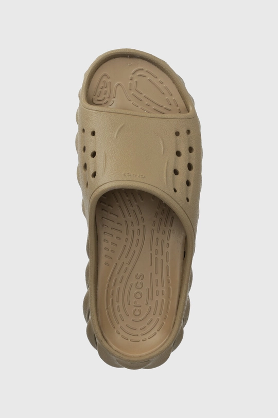 brązowy Crocs klapki Echo Slide