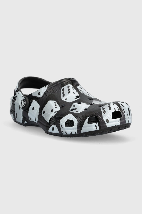 Παντόφλες Crocs Classic Dice Clog μαύρο