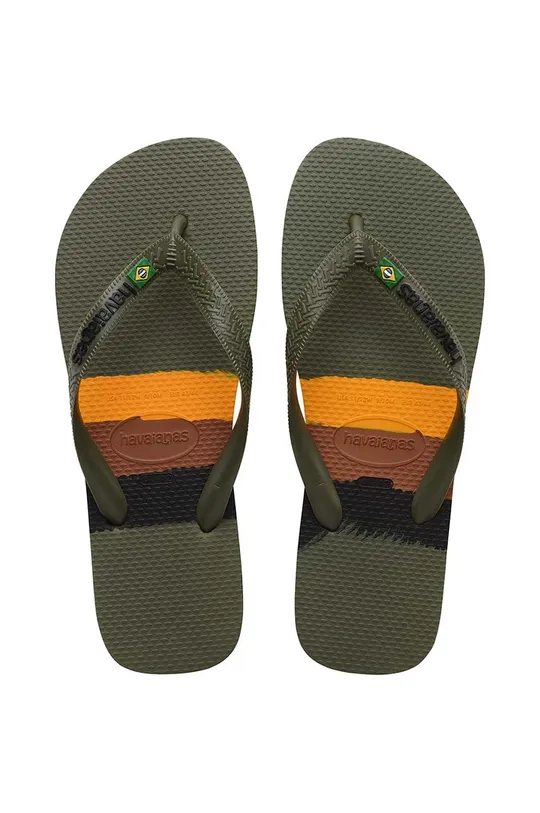 πράσινο Σαγιονάρες Havaianas BRASIL TECH Unisex