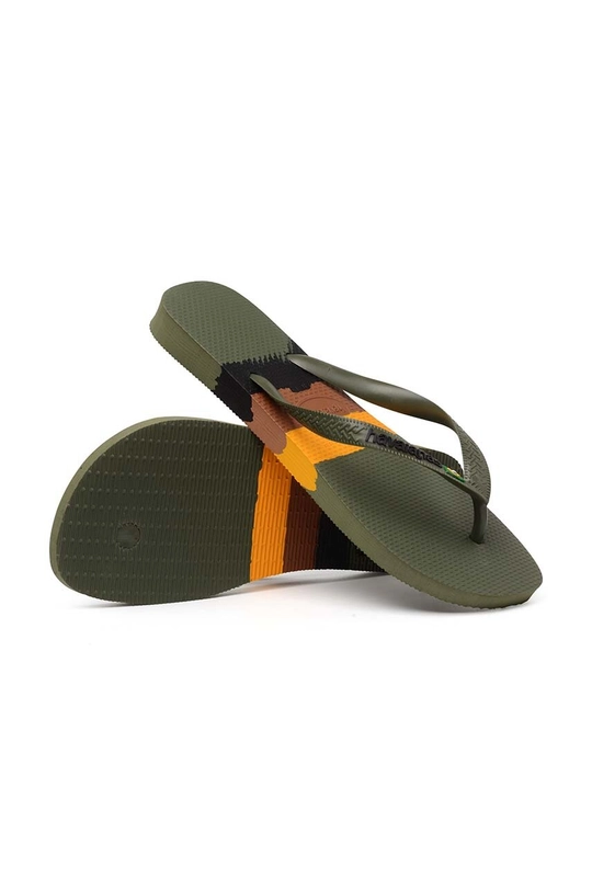 Σαγιονάρες Havaianas BRASIL TECH 4147239.0869 πράσινο