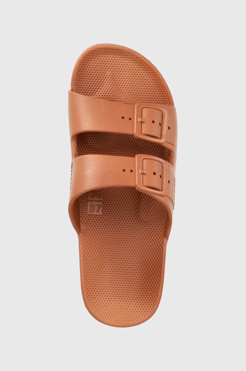 marrone Freedom Moses ciabatte slide TOFFEE