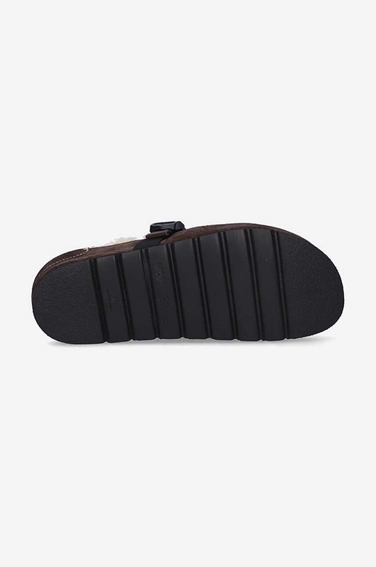 MCQ suede sliders Grow-Up brown