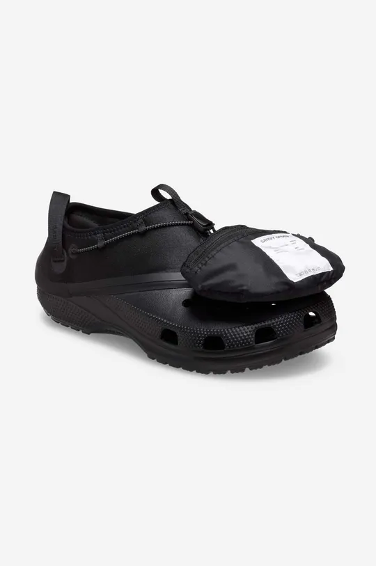 Pantofle Crocs x Satisfy černá