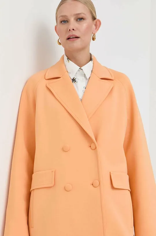 pomarańczowy Weekend Max Mara płaszcz