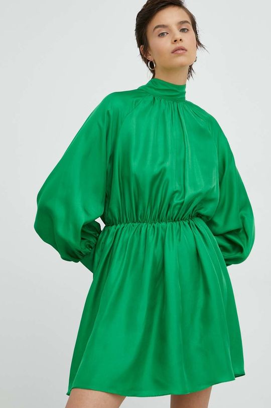 Μεταξωτό φόρεμα Samsoe Samsoe  Κύριο υλικό: 100% Μετάξι Φόδρα: 100% Βισκόζη