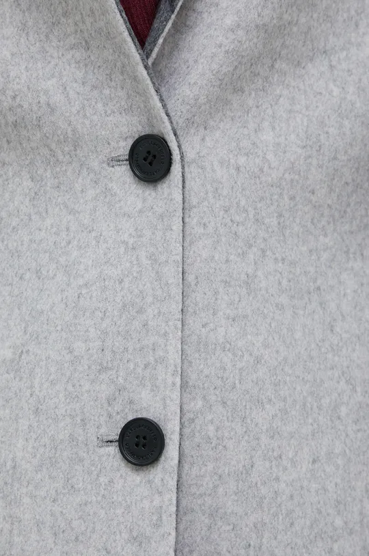 Μάλλινο παλτό διπλής όψης Karl Lagerfeld