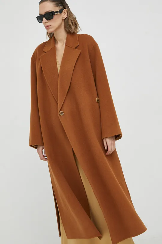 коричневий Вовняне пальто By Malene Birger Ayvian Жіночий