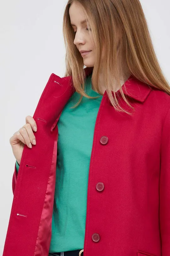 Βαμβακερό παλτό United Colors of Benetton