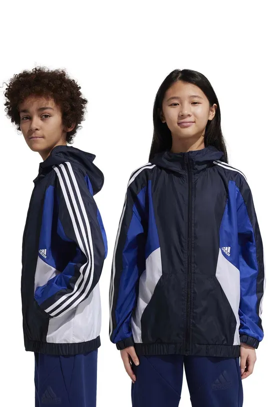 тёмно-синий Детская куртка adidas U 3S CB WB Для мальчиков