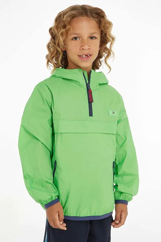 zelena Dječja jakna Tommy Hilfiger Za dječake