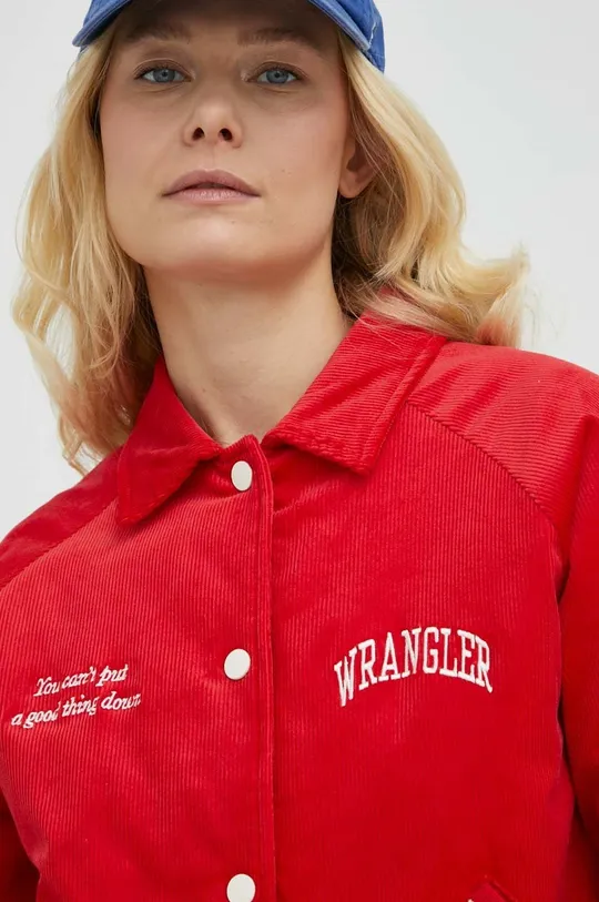 κόκκινο Κοτλέ bomber jacket Wrangler