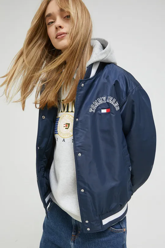 σκούρο μπλε Μπουφάν bomber Tommy Jeans Γυναικεία