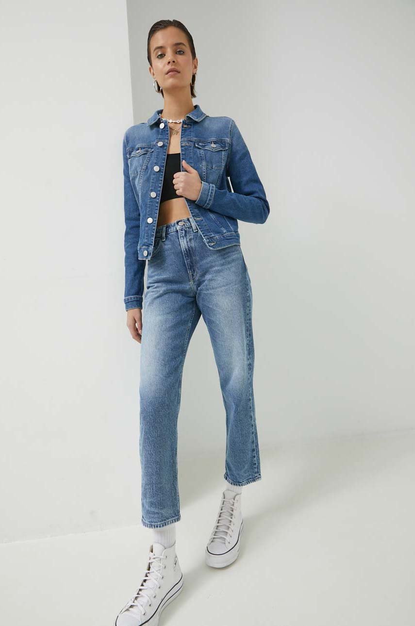 Tommy Jeans kurtka jeansowa Tommy Jeans kurtka jeansowa