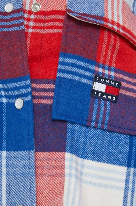 Παλτό Tommy Jeans πολύχρωμο