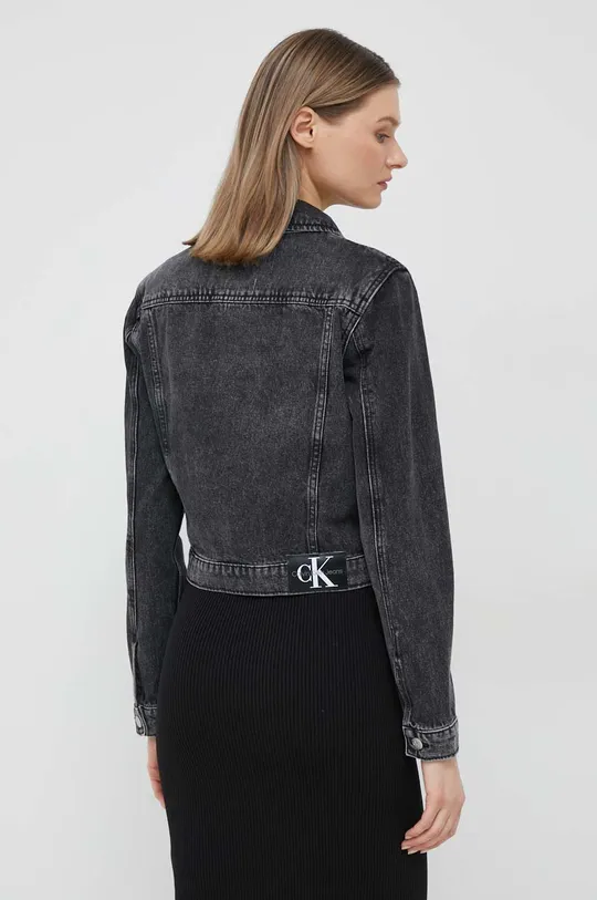 Rifľová bunda Calvin Klein Jeans  100 % Bavlna