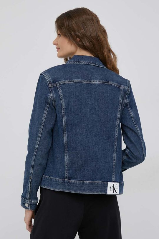 Calvin Klein Jeans kurtka jeansowa 99 % Bawełna, 1 % Elastan
